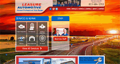 Desktop Screenshot of leasureauto.com